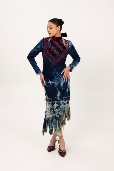 Thalam Denim Dress
