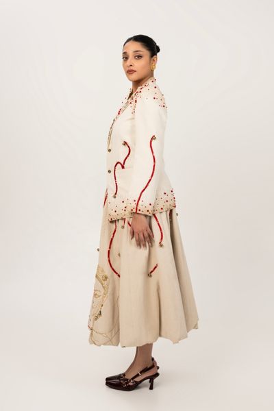 Varnam Blazer Skirt Set