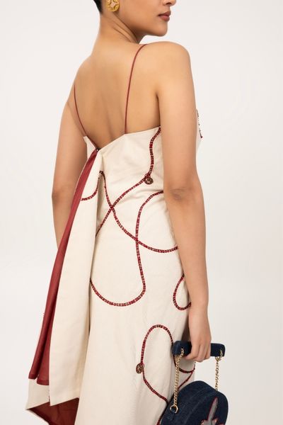 Wrap Denim Dress