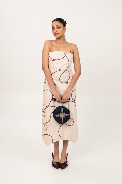 Wrap Denim Dress