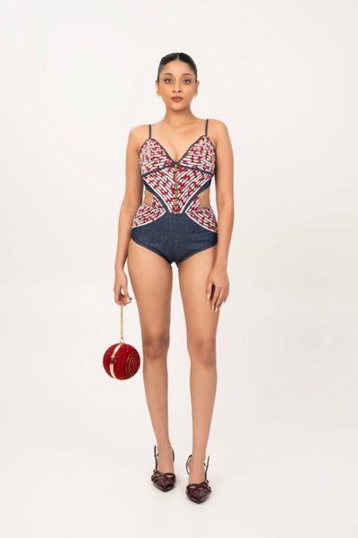 Thalam Body suit and skirt